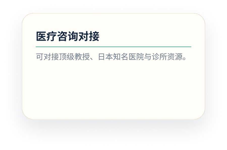 医疗咨询对接